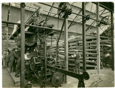 Métier Jacquard Axminster, usine de tapis, 1923 - English Photographer